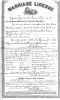 Pearl Earls & William Dills Wedding Certificate